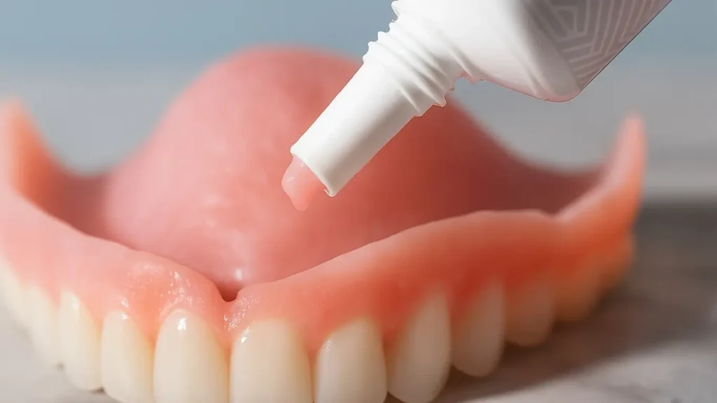can denture adhesive make you sick