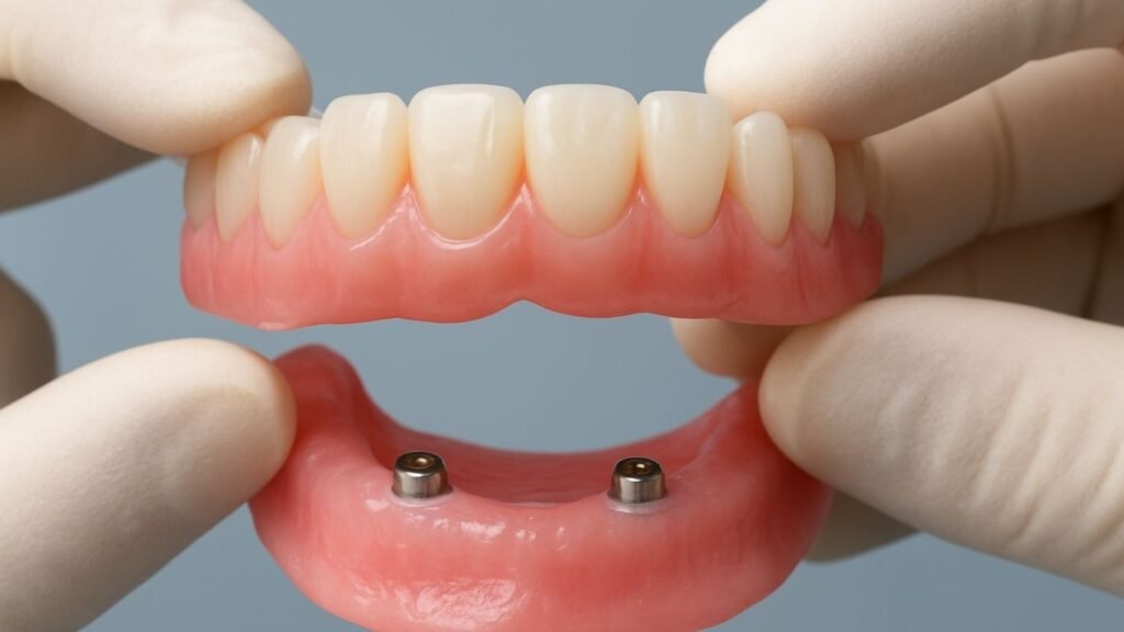 problems with snap in dentures