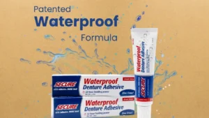 secure waterproof denture adhesive review