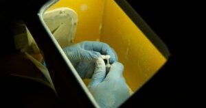 what are dentures made of