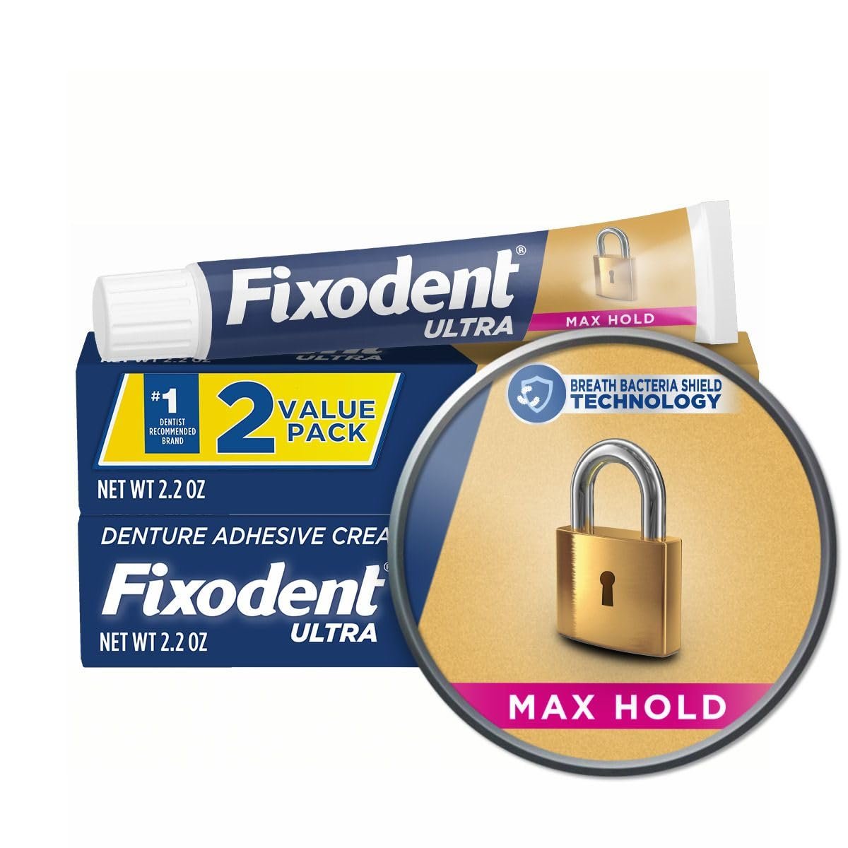 Fixodent Ultra Max Hold denture adhesive
